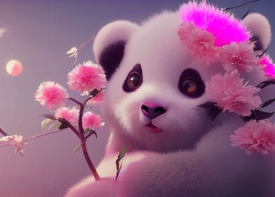 panda pink