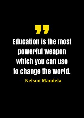 Nelson Mandela quote