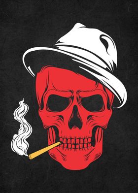 smokin skull