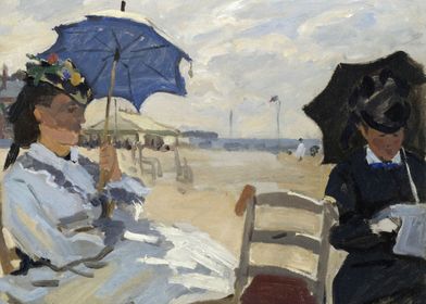 The Beach at Trouville