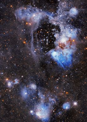 Superbubble Nebula N44