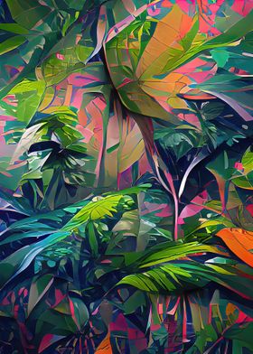 The jungles colors