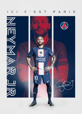 Paris Saint-Germain Away Stadium Shirt 2022-23 With Neymar, 57% OFF