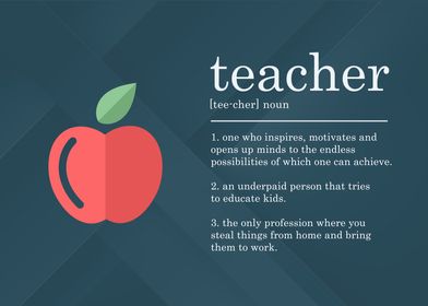 Funny Teacher Definition