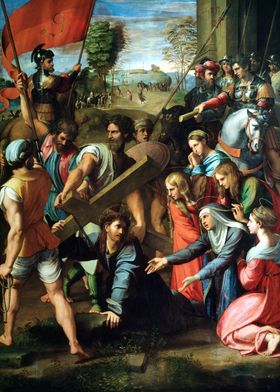 Christ Falling by Raphael