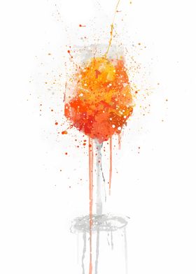 Aperol Spritz Cocktail