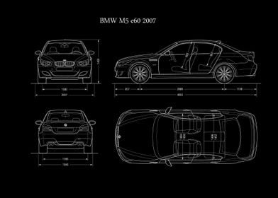 BMW M5 e60 2007 