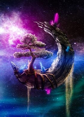 Fantasy Moon Tree