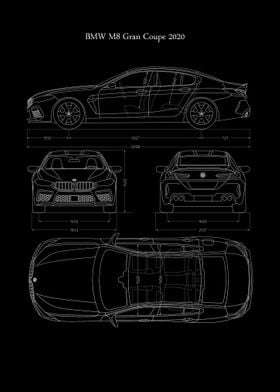 BMW M8 Gran Coupe 2020