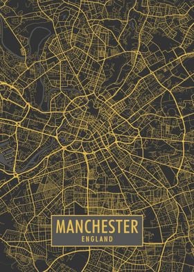 Manchester map