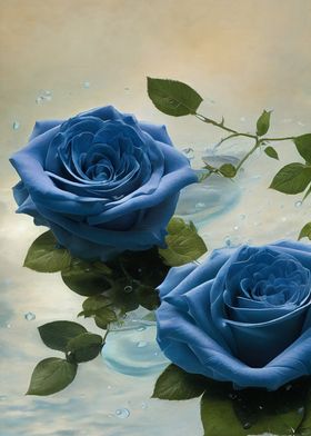 roses blue