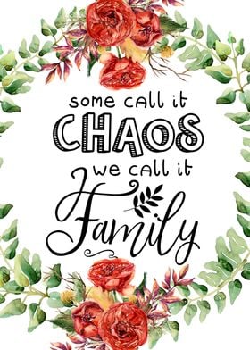 Family and chaos