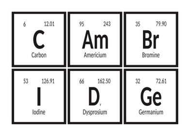 Cambridge Periodic Table