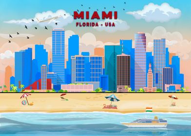 Travel Miami Florida USA