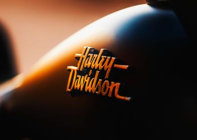 Harley Davidson tank Logo