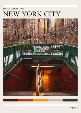 New York City Subway Stop