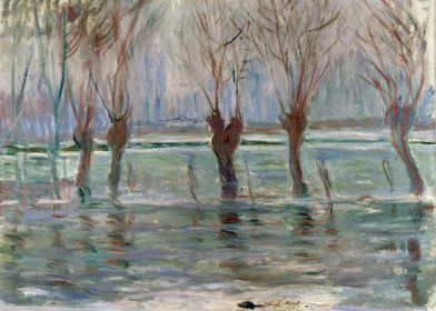 flood waters by Monet