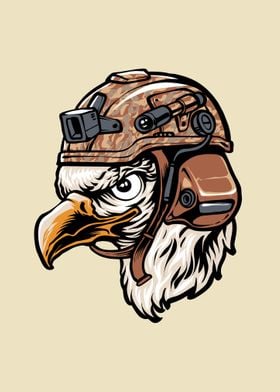 The eagle army head