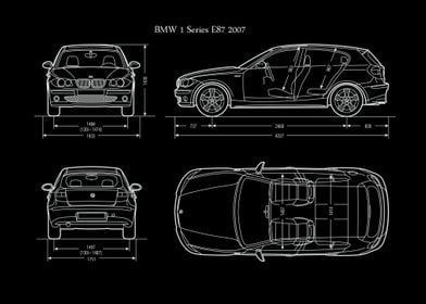 BMW 1 Series E87 2007