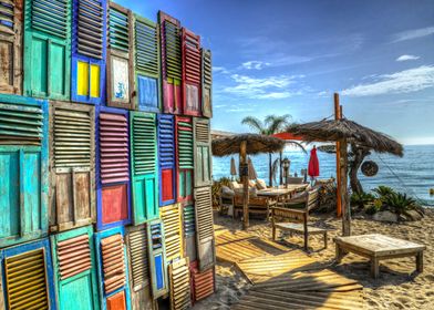 beach windows