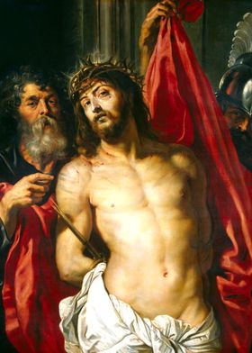 Man of Sorrows by Rubens