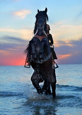 Warrior on Horseback