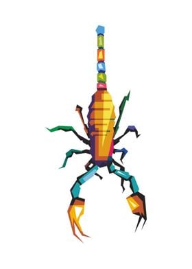 WPAP Scorpion Popart