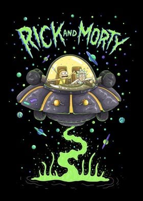 Rick And Morty Posters Online - Shop Unique Metal Prints, Pictures