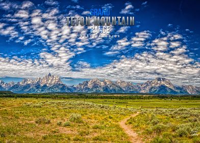 Grand Teton Mountain Range