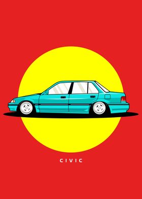 civic car vintage