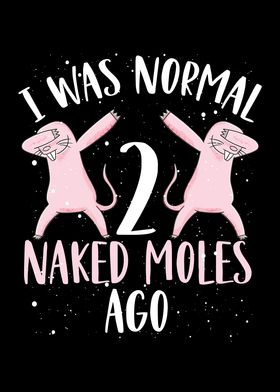 Two dab naked moles