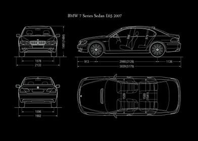 BMW 7Series Sedan E65 2007