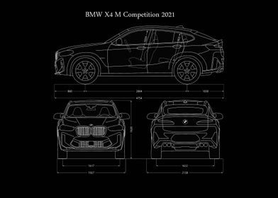 BMW X4 M Competition 2021