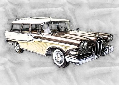 1958 Edsel Bermuda Wagon