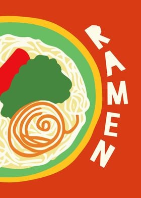 Japanese Ramen Poster