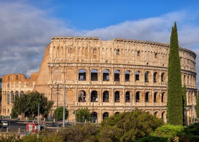 The Colosseum In Rome