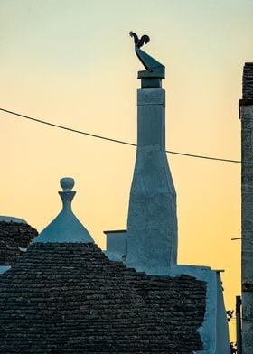 PugliaAlberobello Sunset