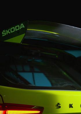 Skoda Fabia RS spoiler