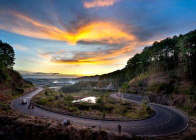 Car in Landscape