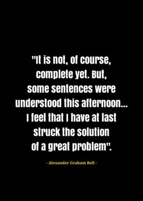 Graham Bell quotes 