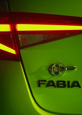 Fabia Rally rear headlight