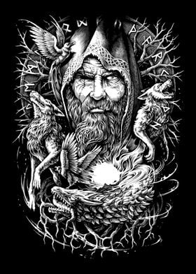 Viking Mythology God Odin