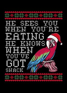 Christmas Parrot