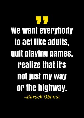 Barack Obama quote