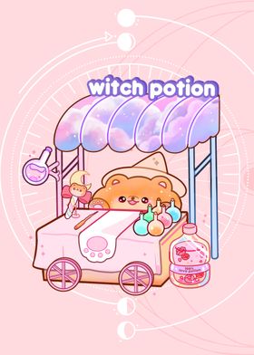 Witch Potion Stand