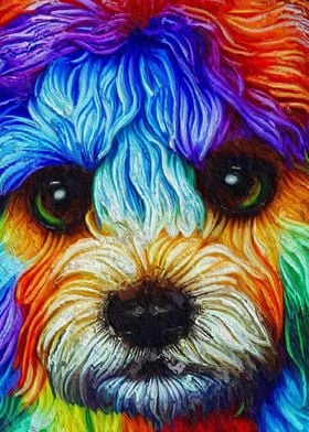 Iridescent Dog 1