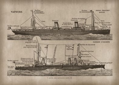  Vapeur French steamship