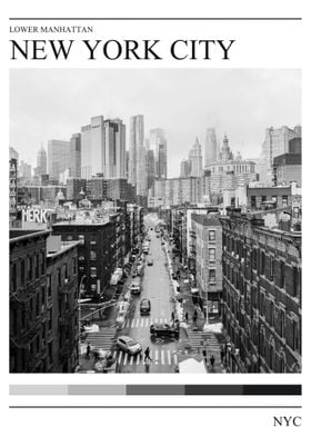 New York Chinatown Skyline