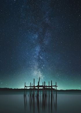 Cosmic night dock