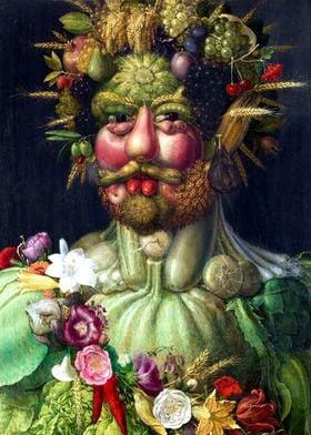 Rudolf II as Vertumnus